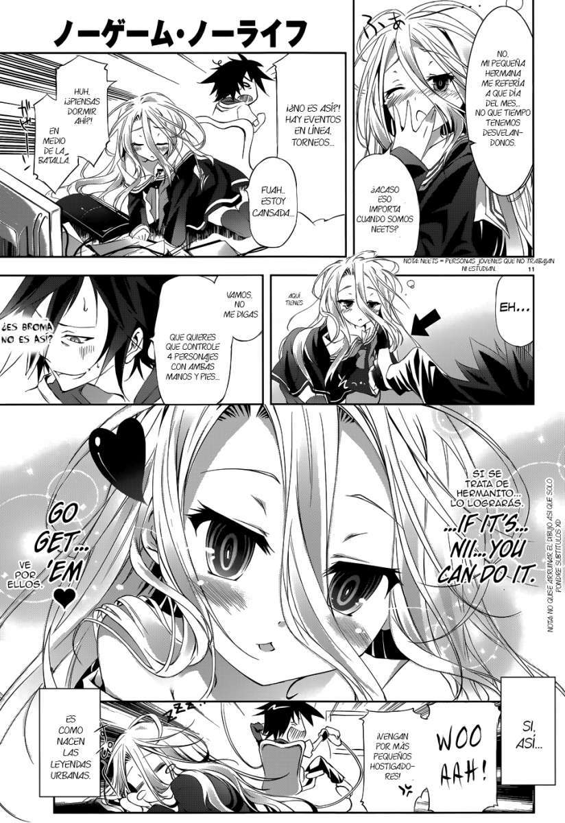 Read No Game, No Life Es Manga Online