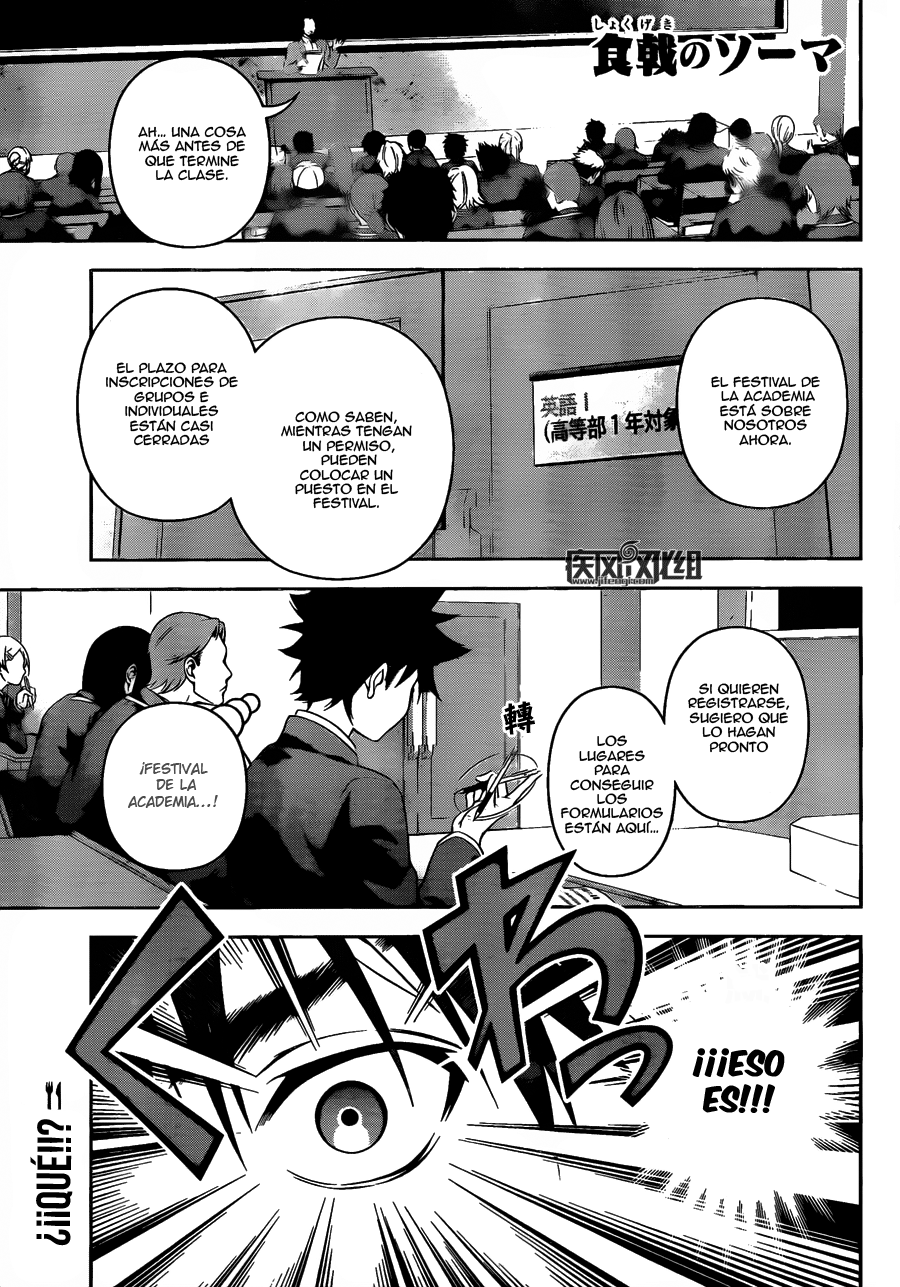 Read Shokugeki no Soma Es Manga Online
