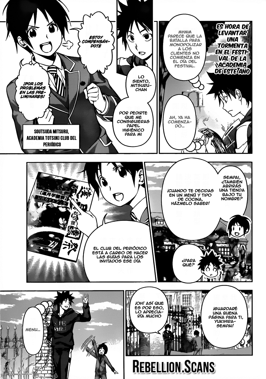 Read Shokugeki no Soma Es Manga Online