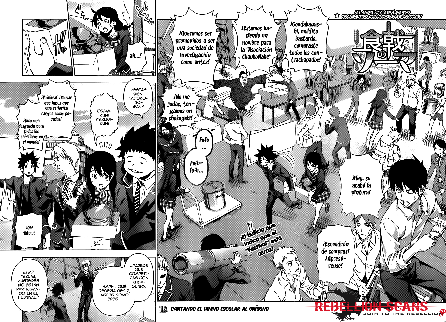 Read Shokugeki no Soma Es Manga Online
