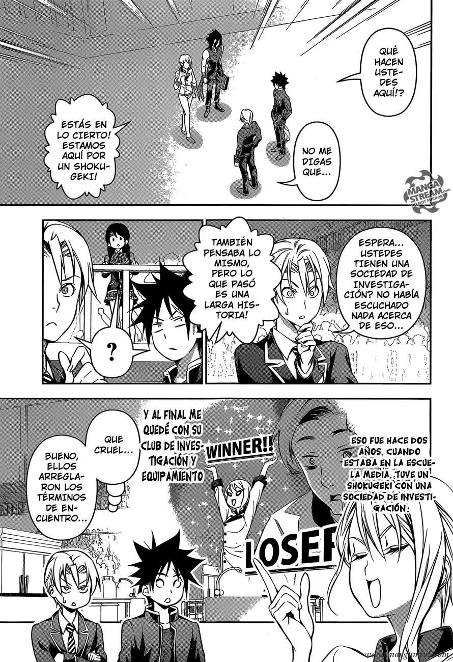 Read Shokugeki no Soma Es Manga Online