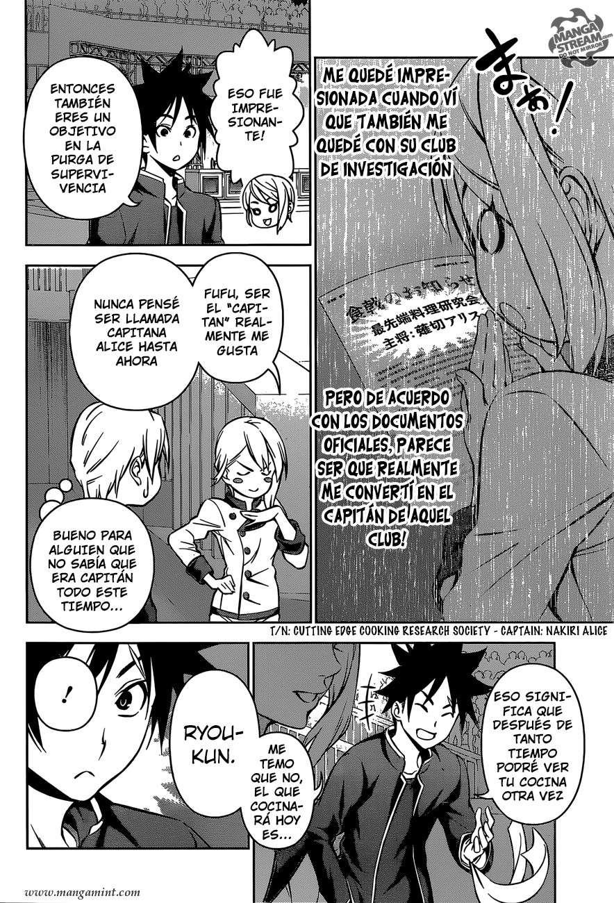 Read Shokugeki no Soma Es Manga Online
