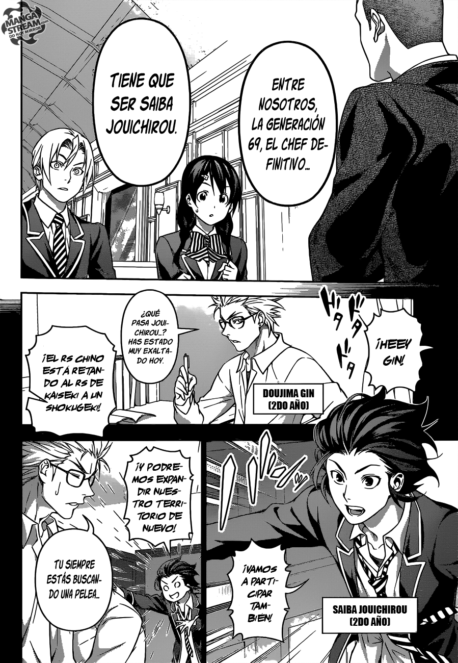 Read Shokugeki no Soma Es Manga Online