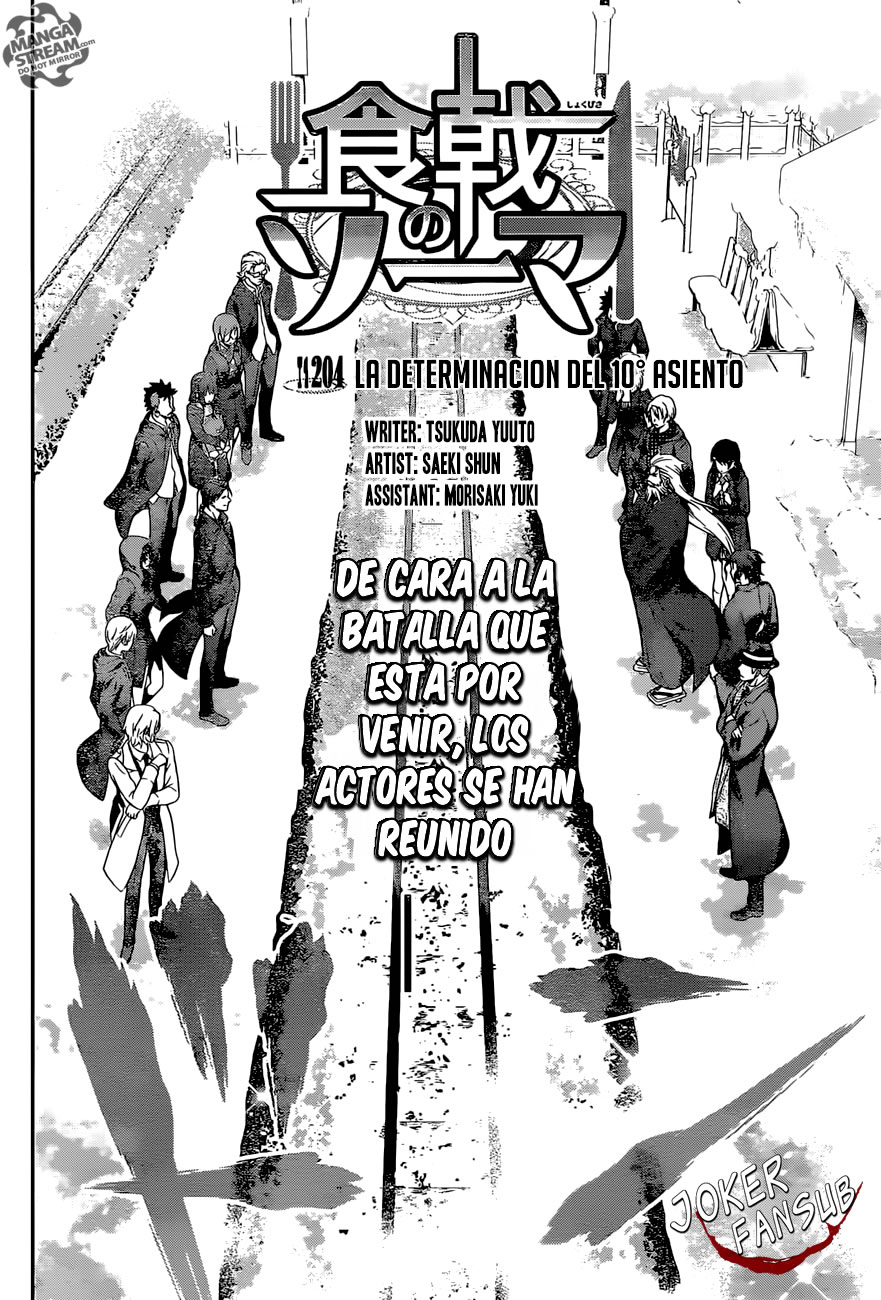 Read Shokugeki no Soma Es Manga Online