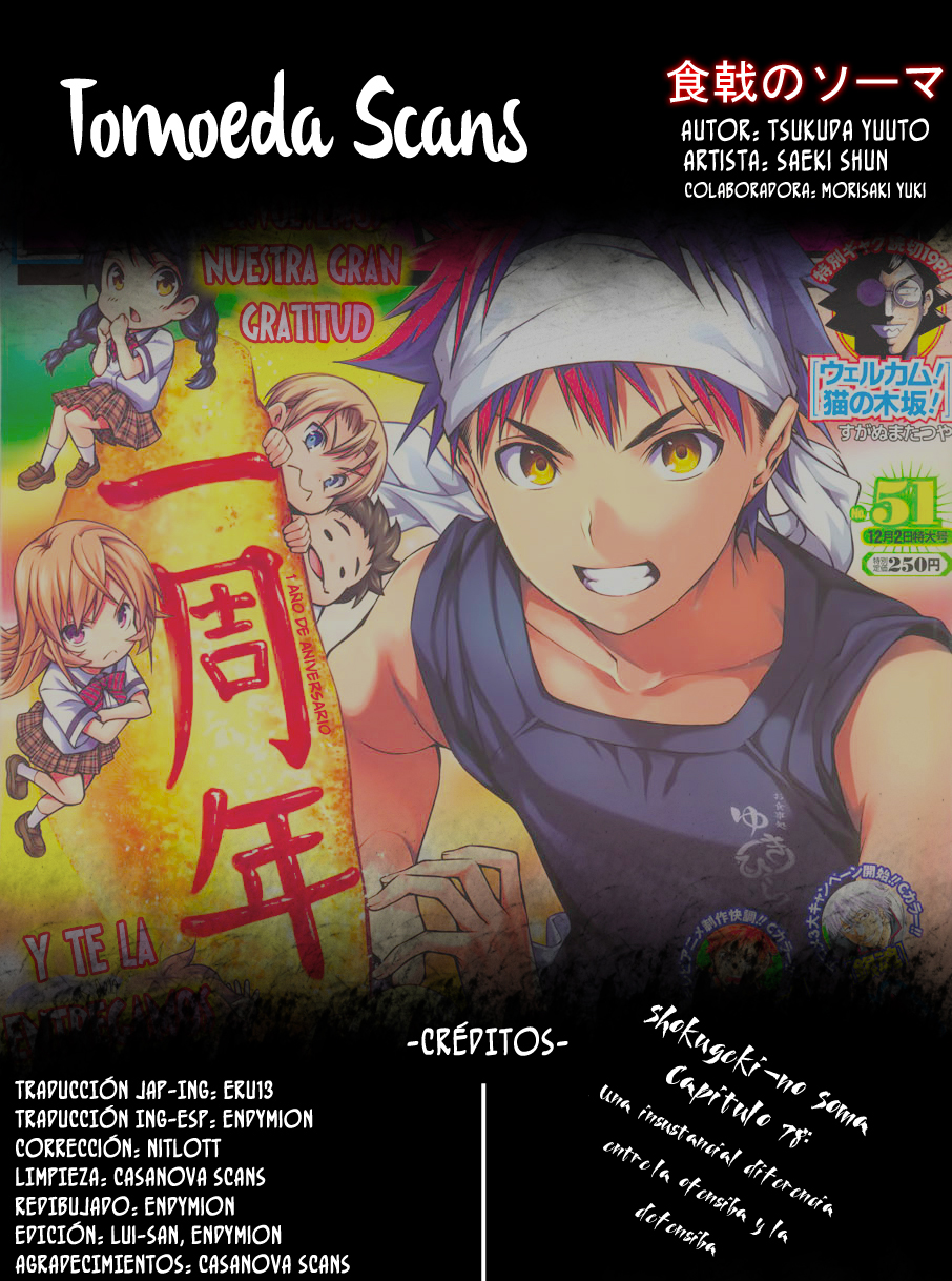 Read Shokugeki no Soma Es Manga Online
