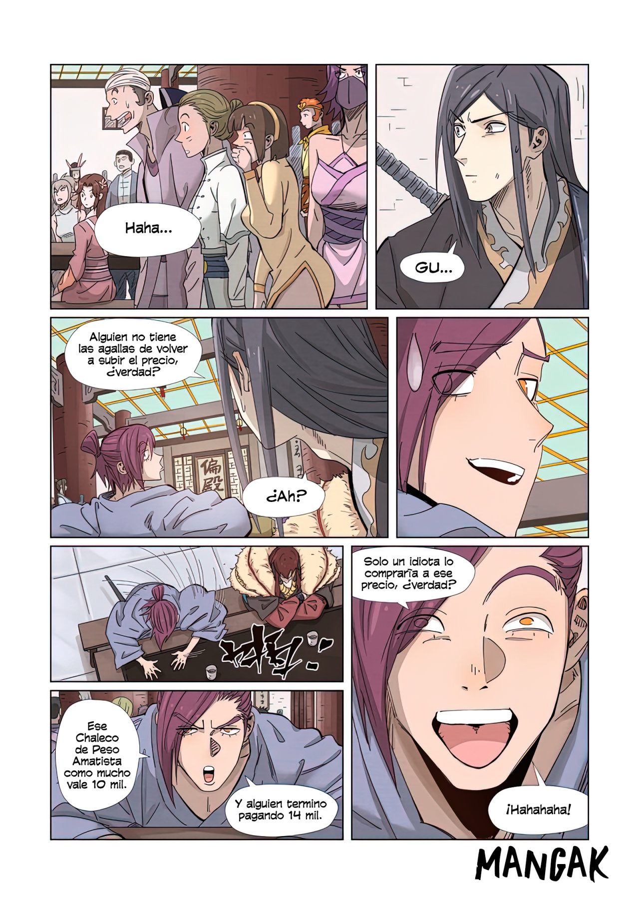 Read Tales of Demons and Gods Es Manga Online