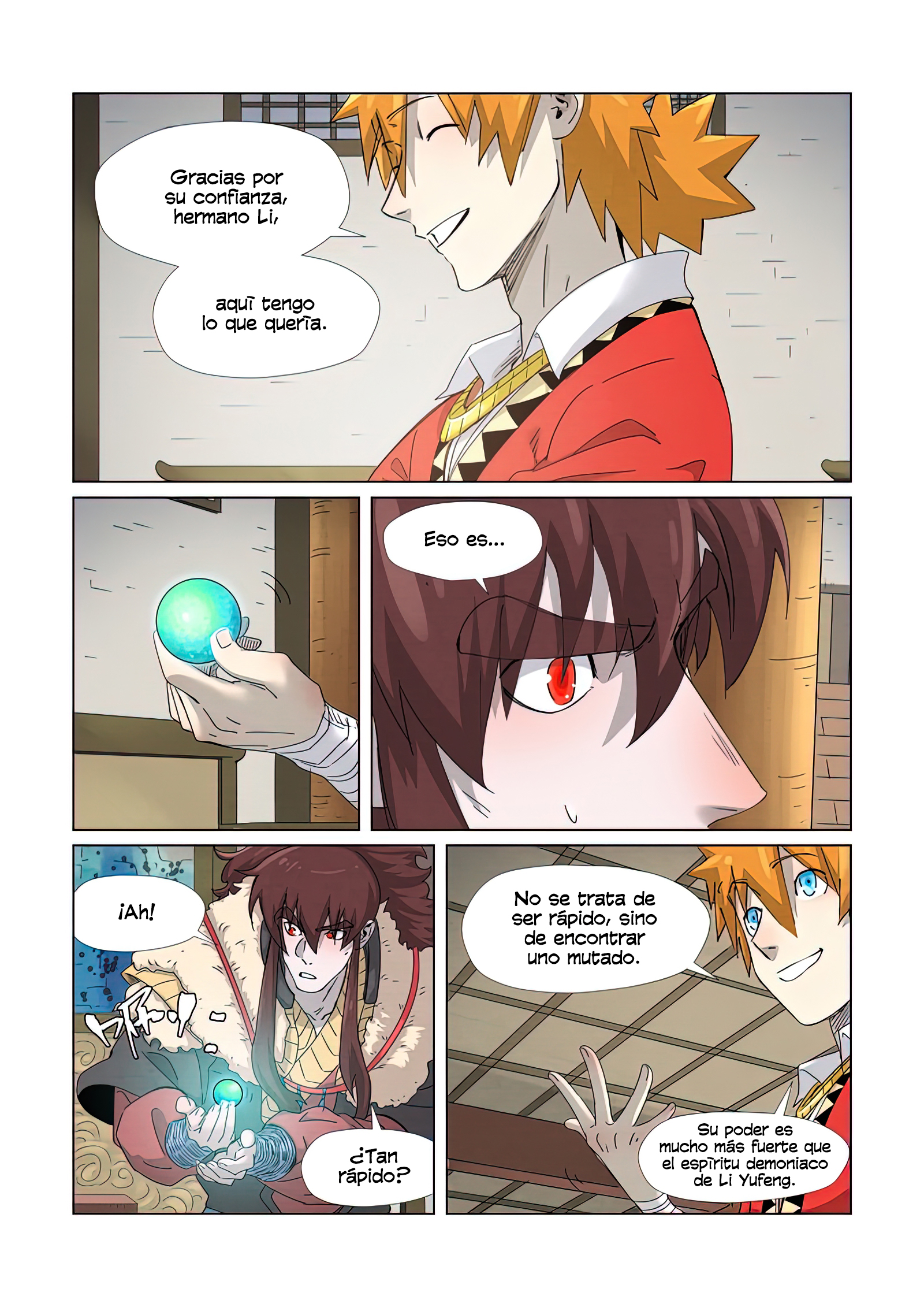 Read Tales of Demons and Gods Es Manga Online
