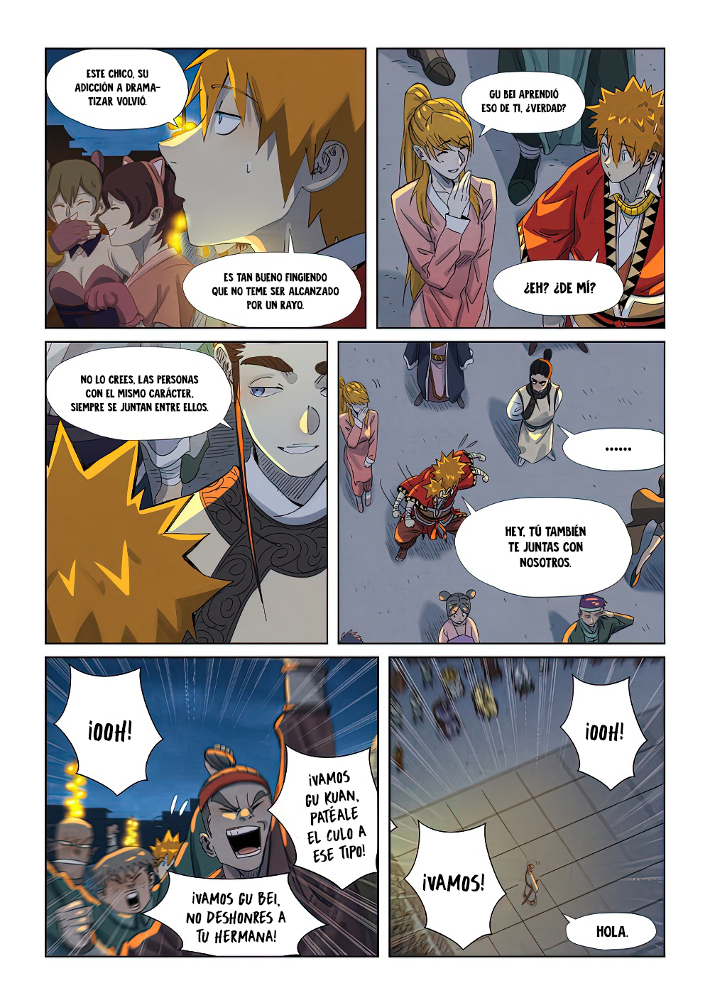 Read Tales of Demons and Gods Es Manga Online