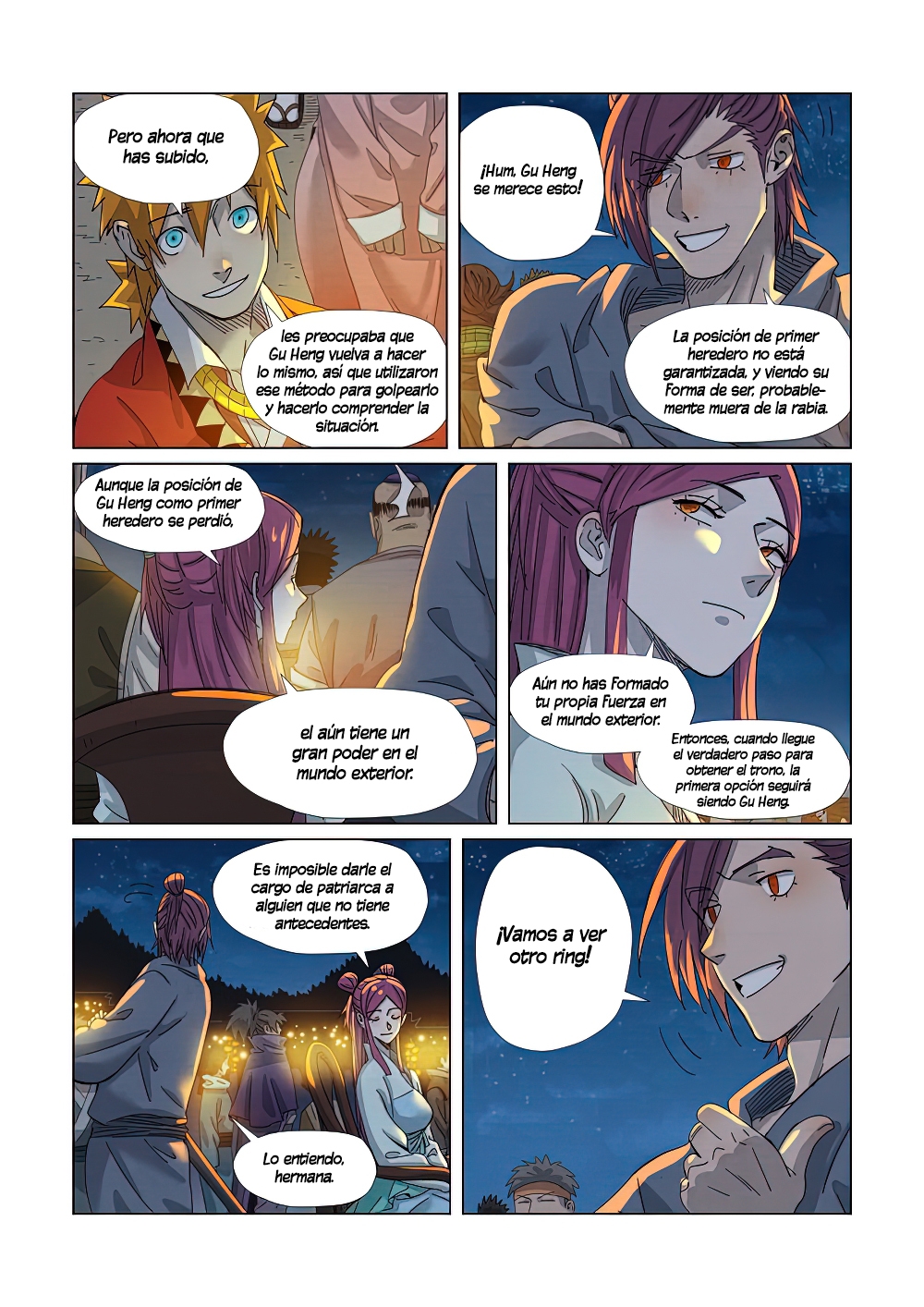 Read Tales of Demons and Gods Es Manga Online