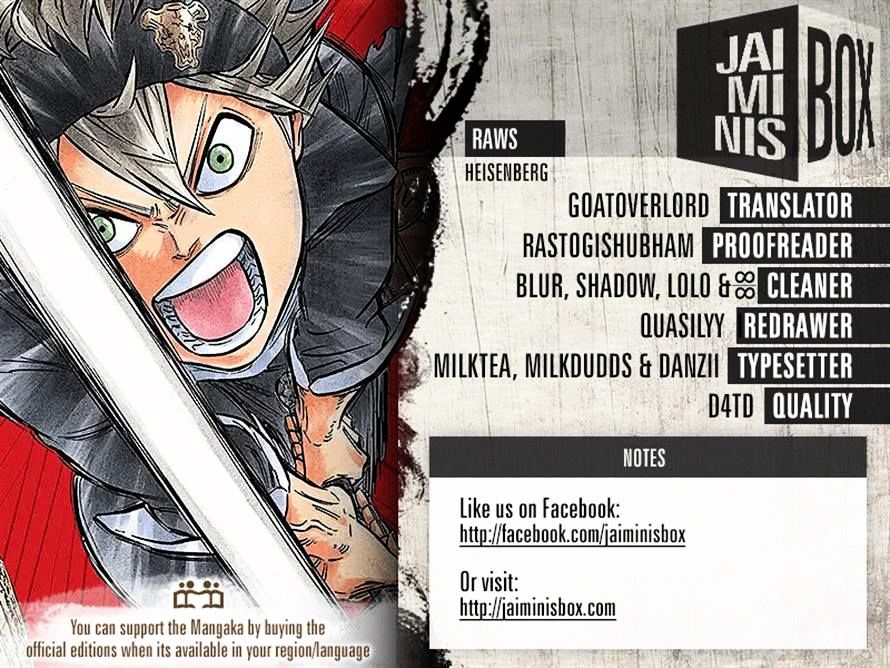 Read Black Clover Manga Online