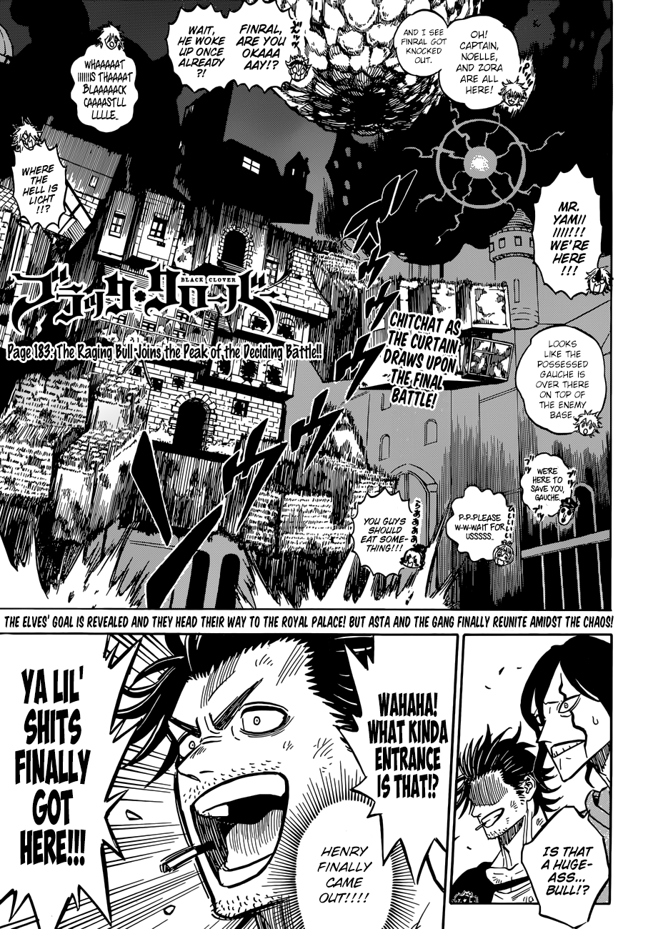 Read Black Clover Manga Online