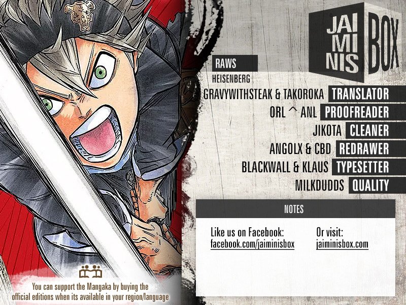Read Black Clover Manga Online