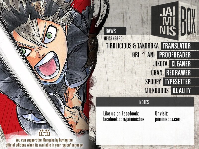 Read Black Clover Manga Online