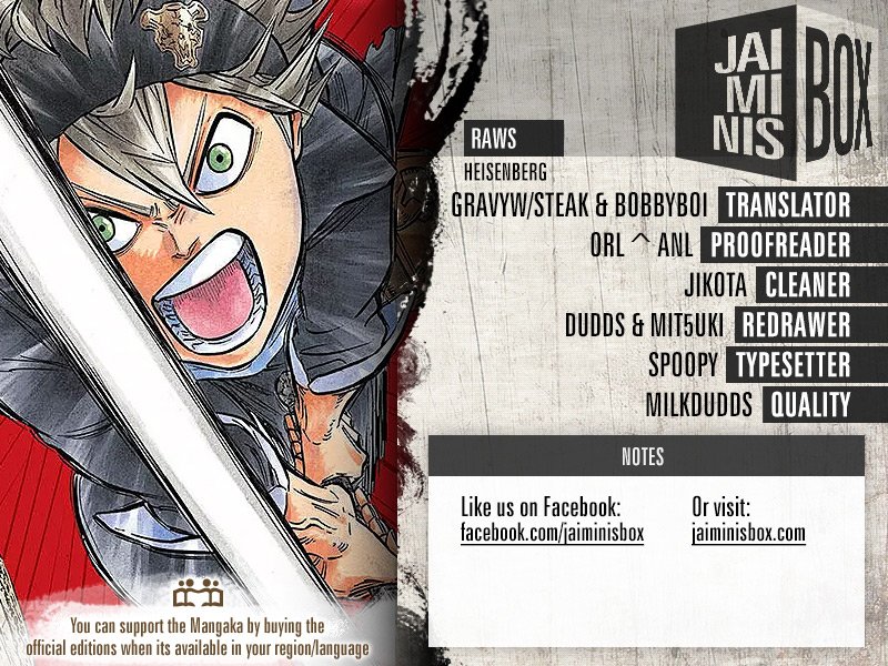 Read Black Clover Manga Online
