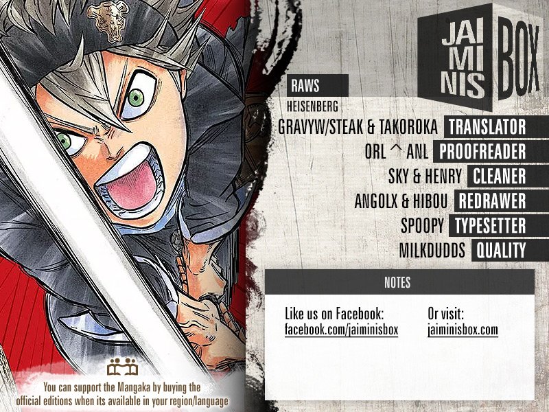 Read Black Clover Manga Online