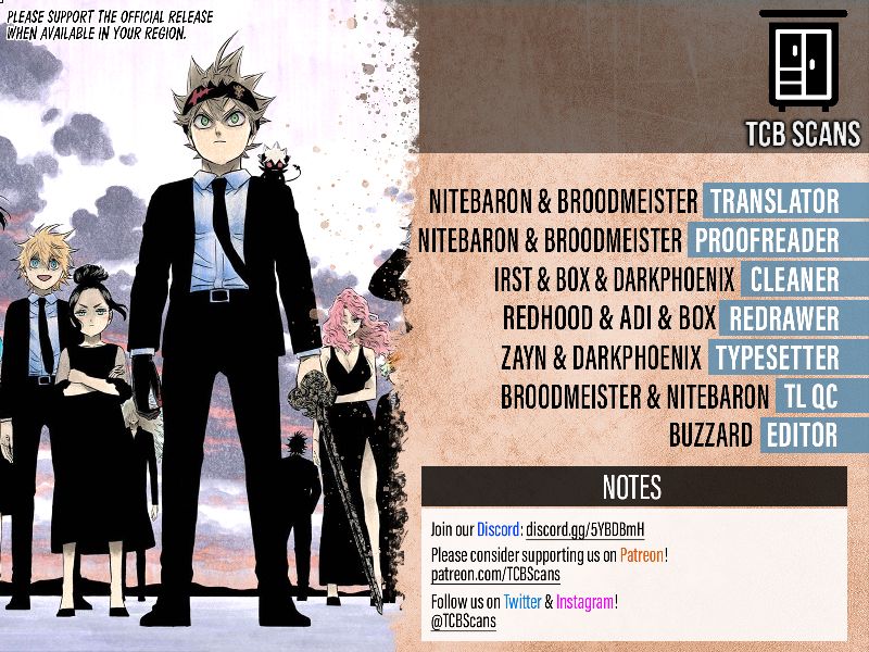 Read Black Clover Manga Online