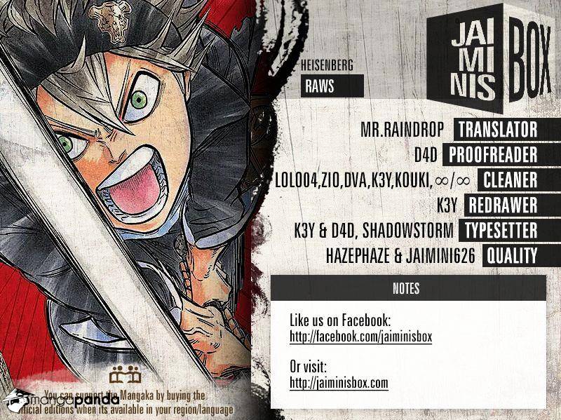 Read Black Clover Manga Online