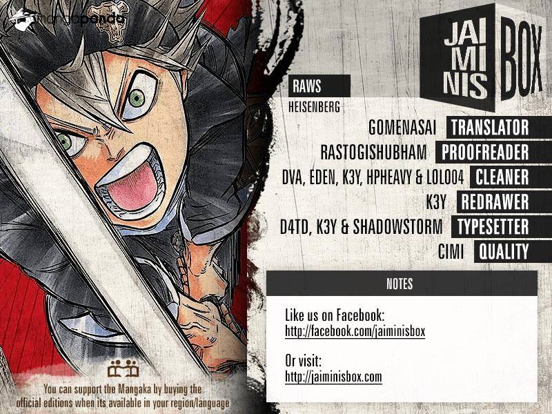 Read Black Clover Manga Online