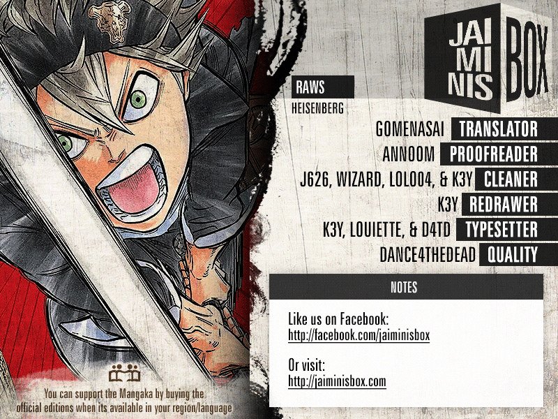 Read Black Clover Manga Online
