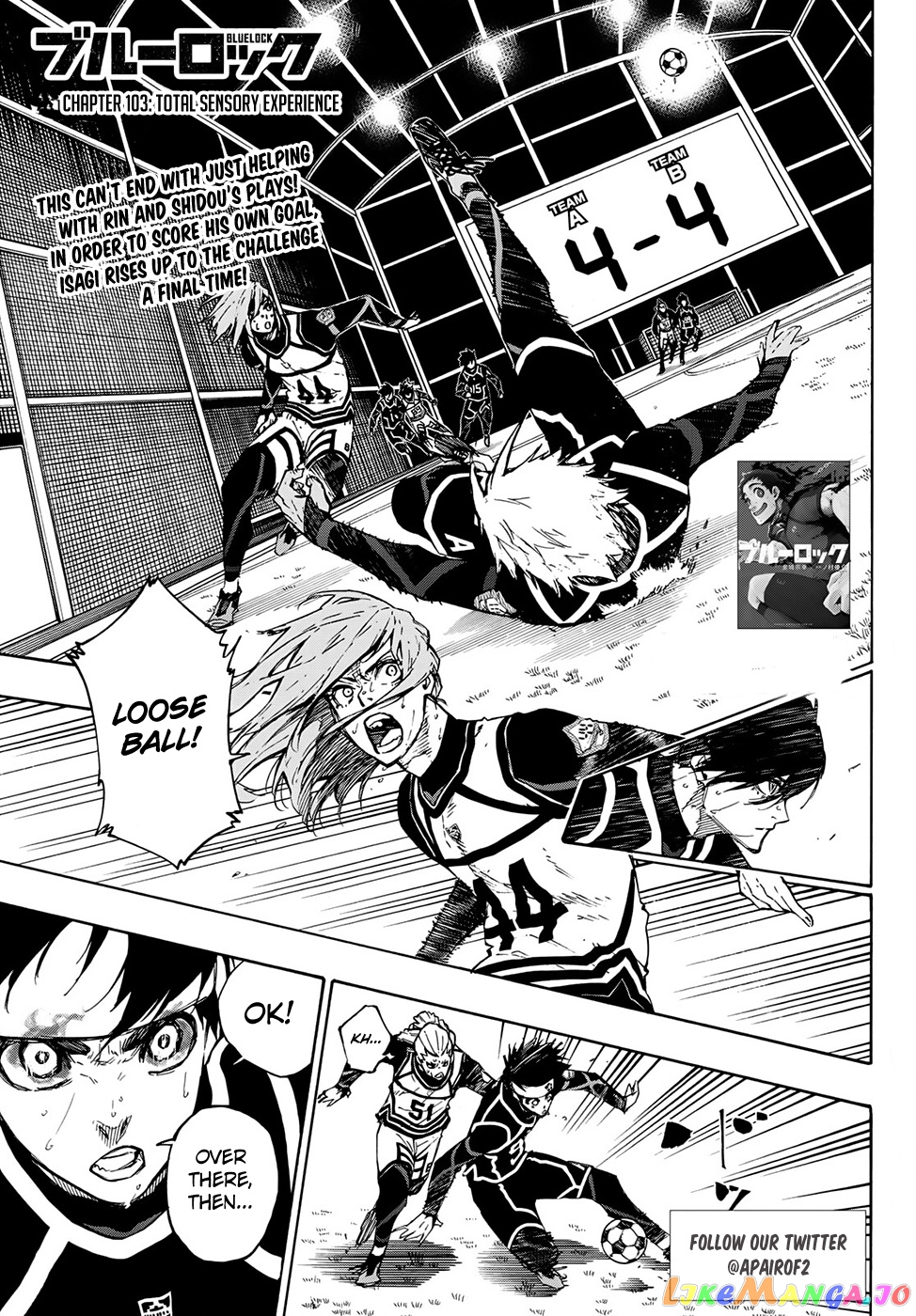 Read Blue Lock Manga Online