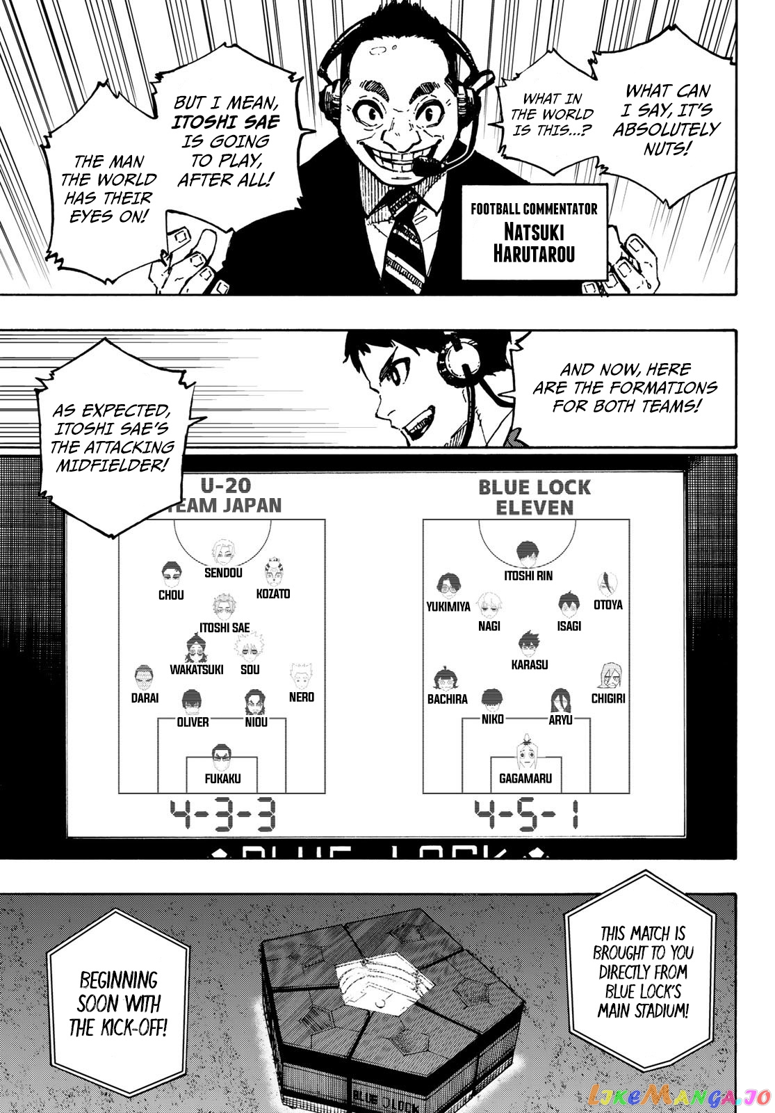 Read Blue Lock Manga Online