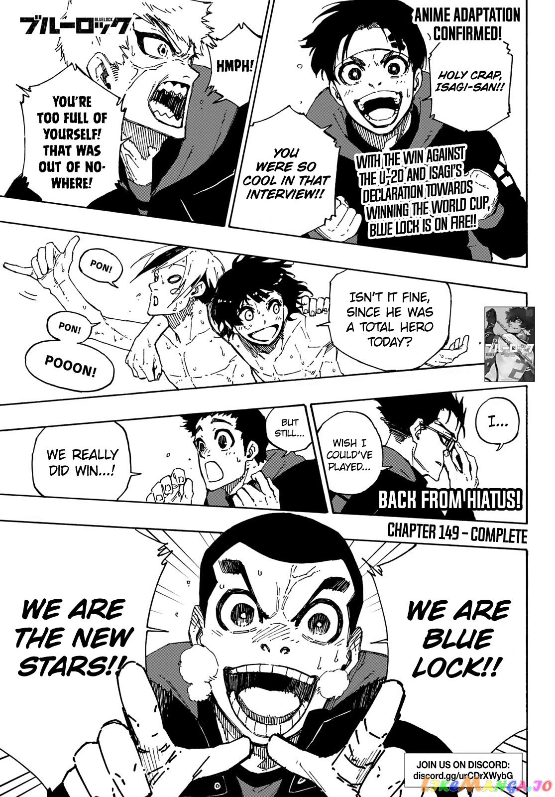 Read Blue Lock Manga Online
