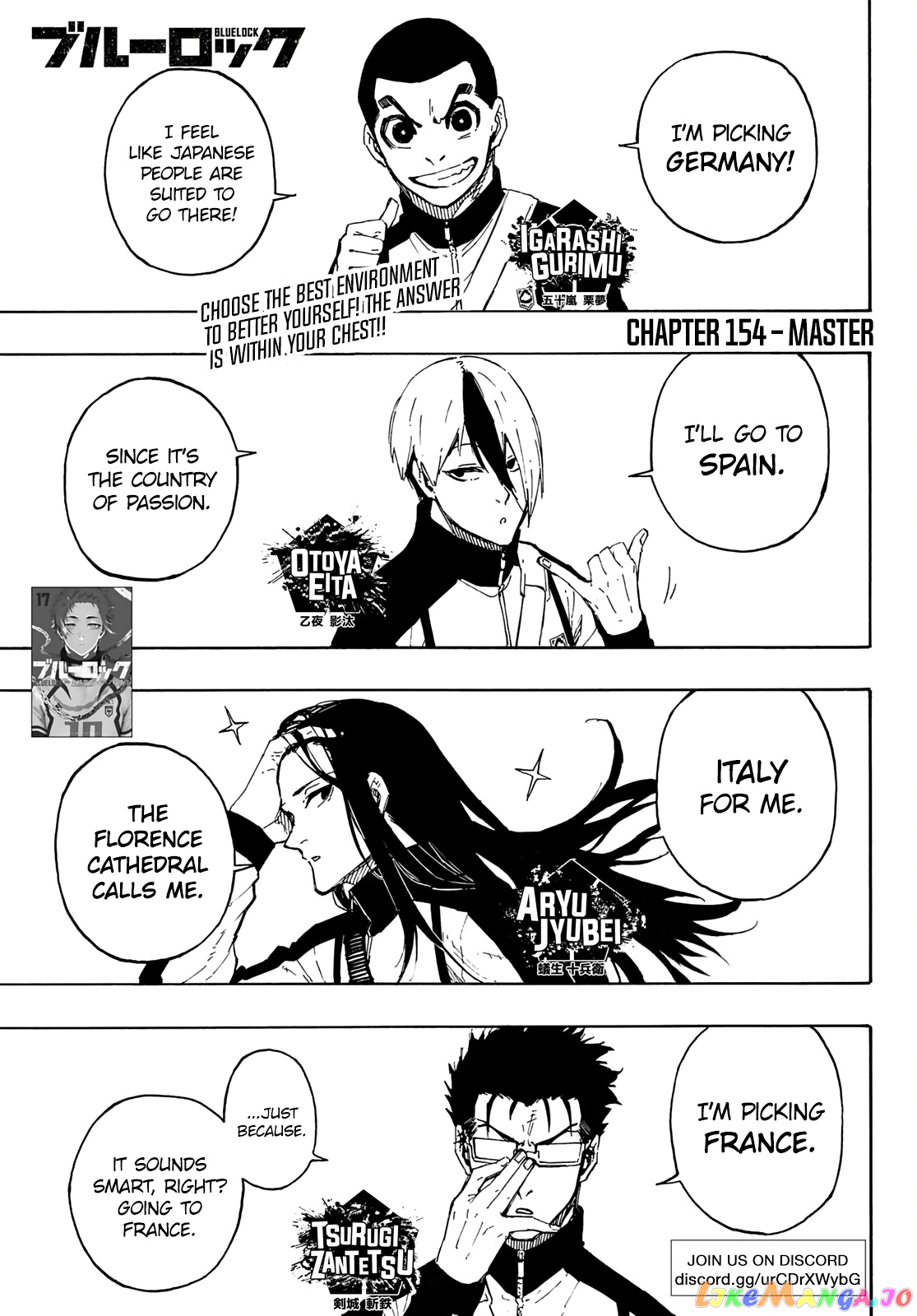 Read Blue Lock Manga Online