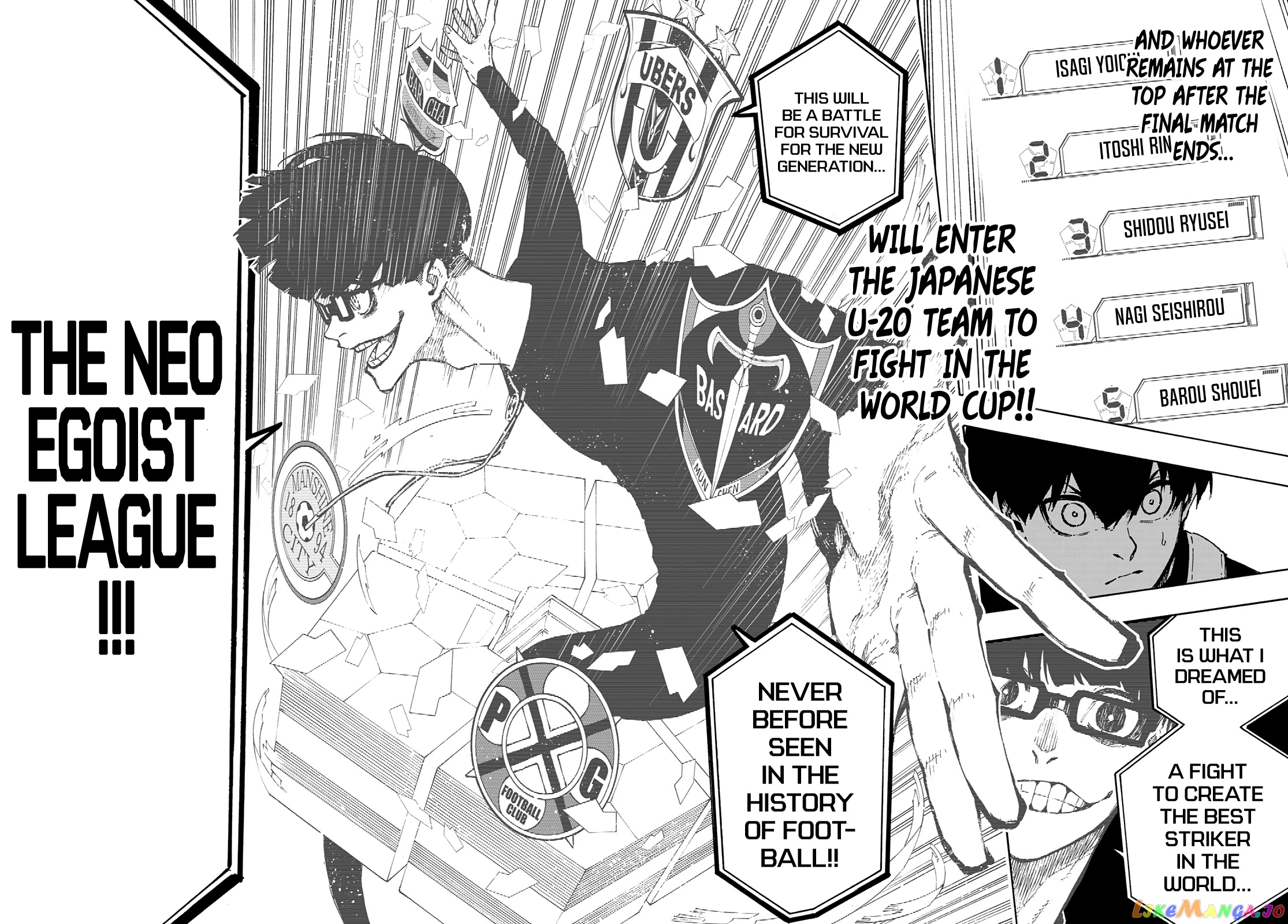 Read Blue Lock Manga Online