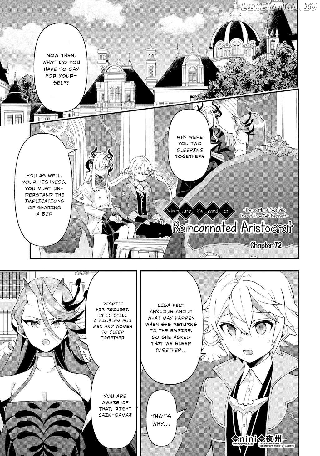 Read Chronicles of an Aristocrat Reborn in Another World Manga Online