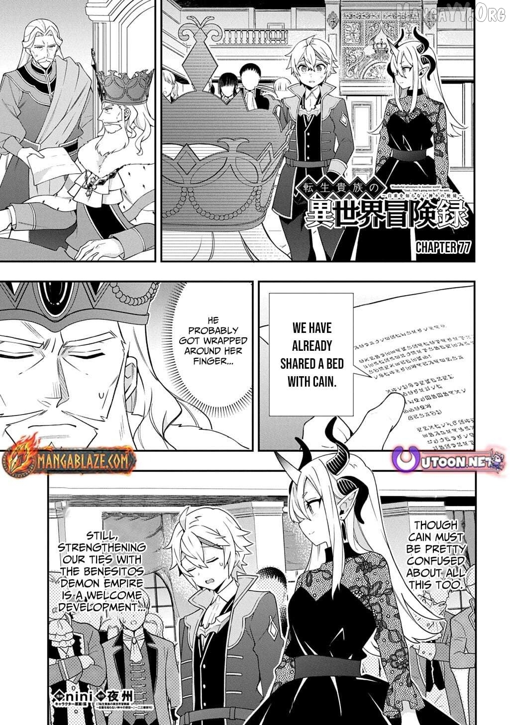 Read Chronicles of an Aristocrat Reborn in Another World Manga Online