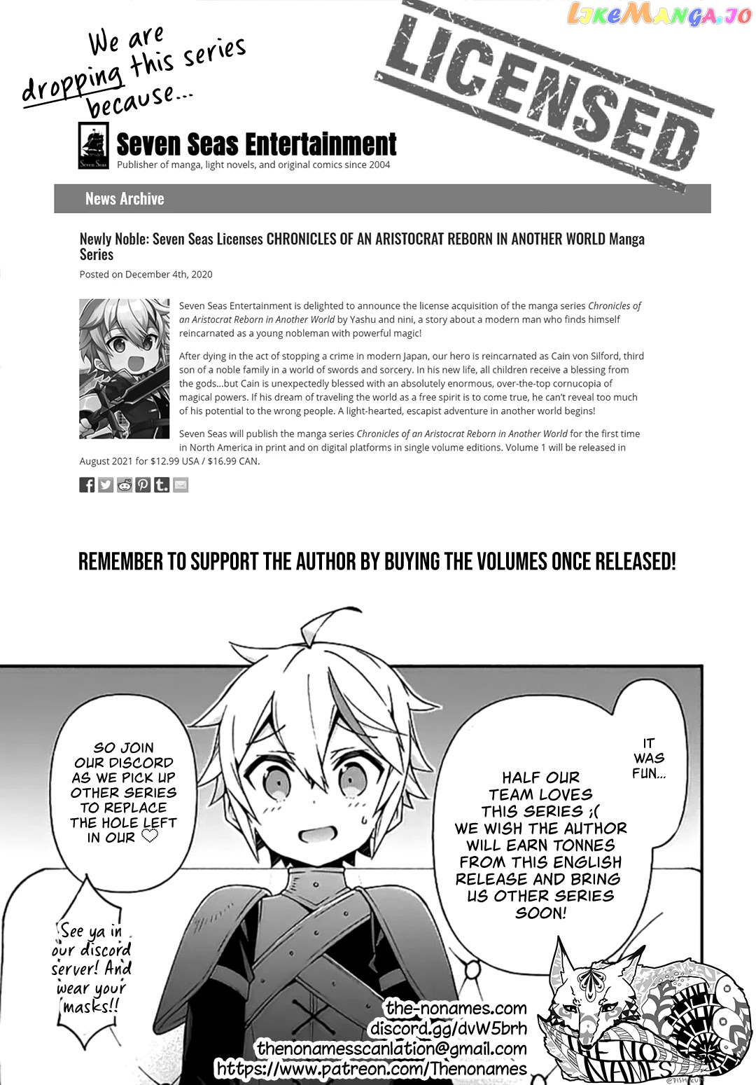 Read Chronicles of an Aristocrat Reborn in Another World Manga Online