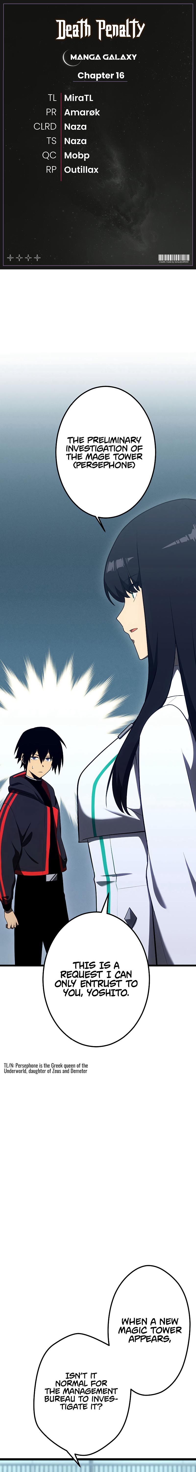 Read Death Penalty Manga Online