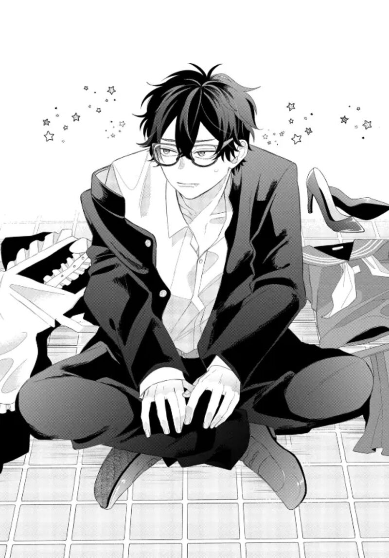 Read Glasses with a chance of delinquent ,Megane, Tokidoki, Yankee-kun Manga Online