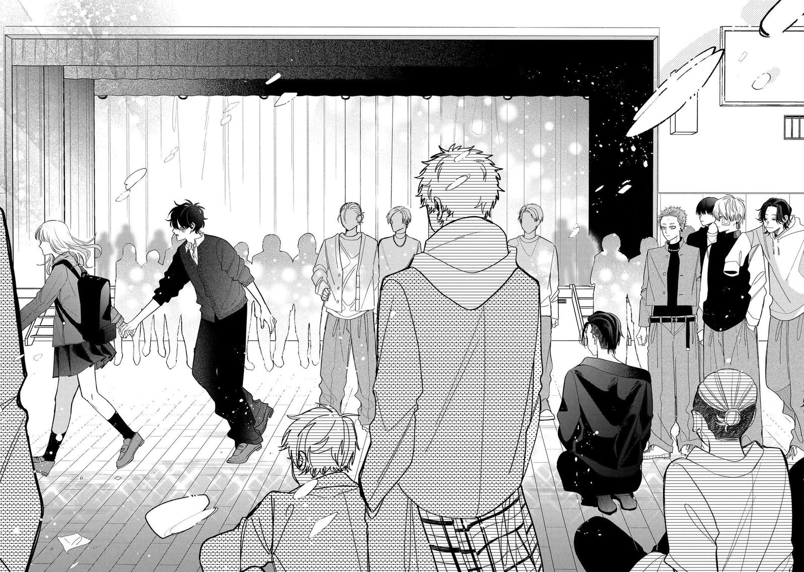 Read Glasses with a chance of delinquent ,Megane, Tokidoki, Yankee-kun Manga Online