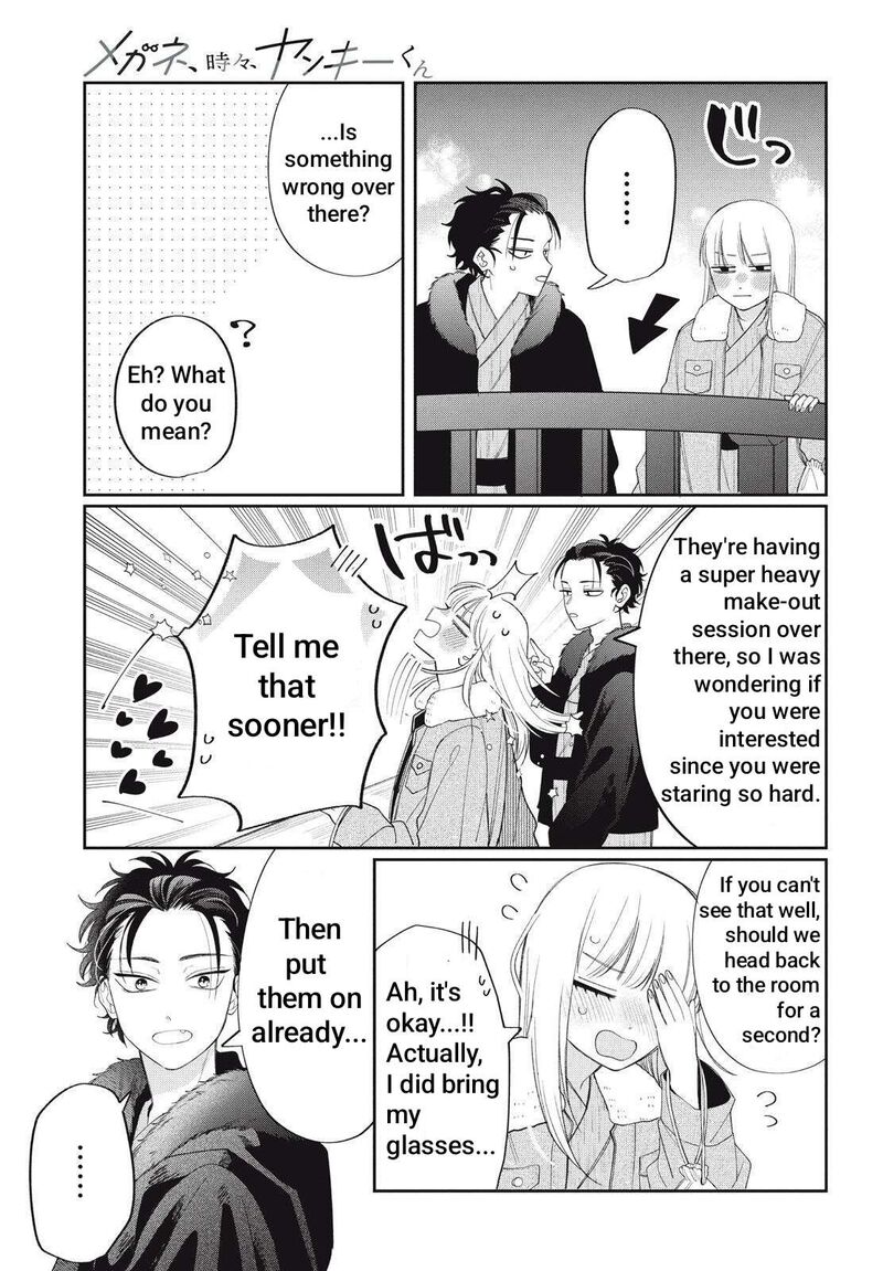 Read Glasses with a chance of delinquent ,Megane, Tokidoki, Yankee-kun Manga Online