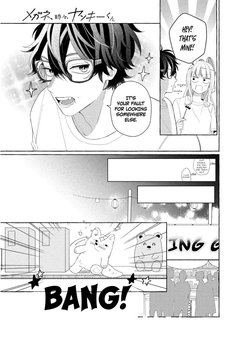 Read Glasses with a chance of delinquent ,Megane, Tokidoki, Yankee-kun Manga Online
