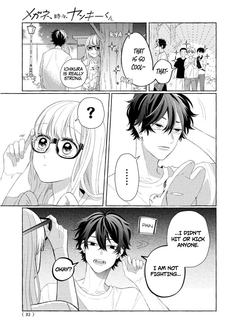 Read Glasses with a chance of delinquent ,Megane, Tokidoki, Yankee-kun Manga Online