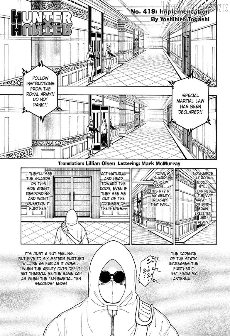 Read Hunter x Hunter (EN) Manga Online