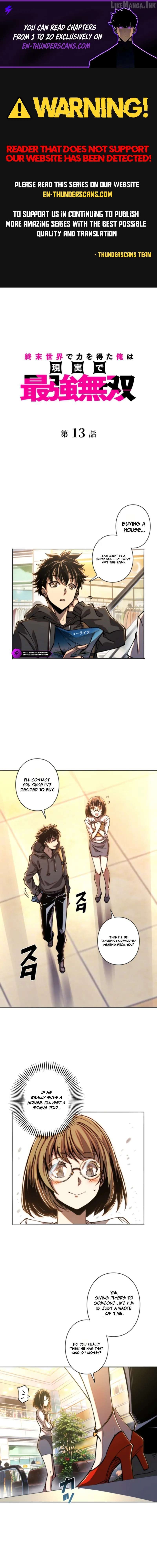 Read I Gained Power in a Post-Apocalyptic World and Became Unrivaled in the Real World Manga Online