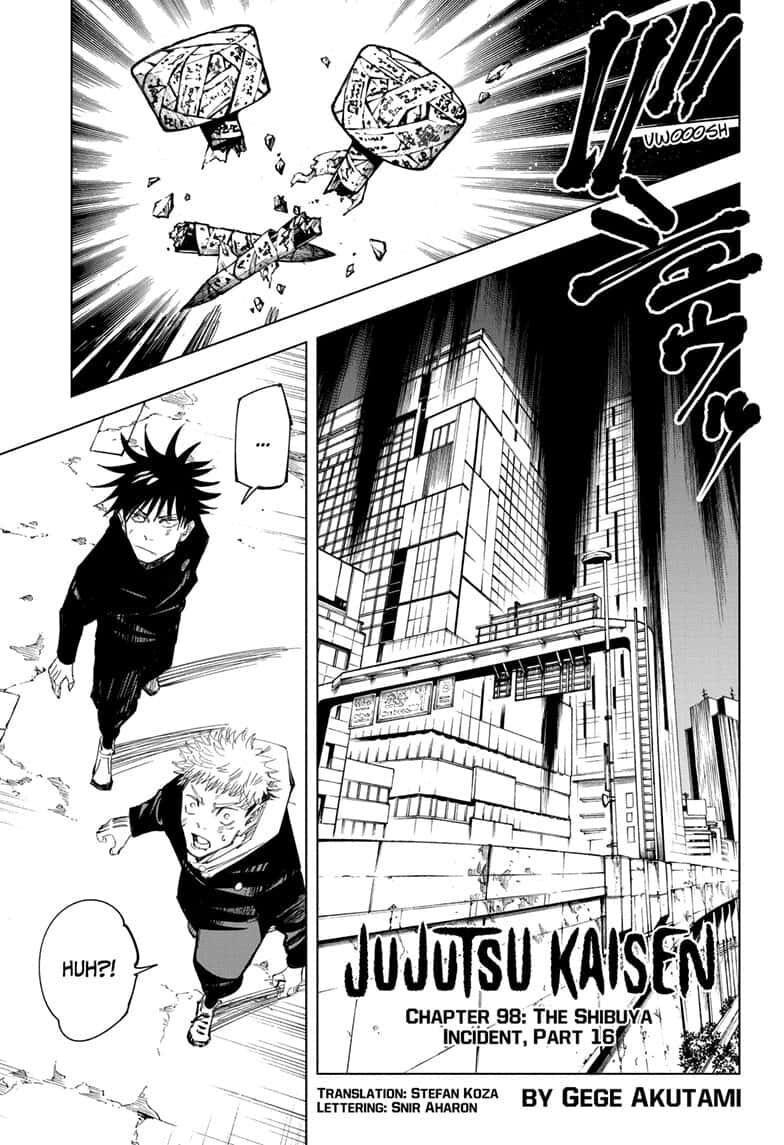 Read Jujutsu Kaisen Manga Online