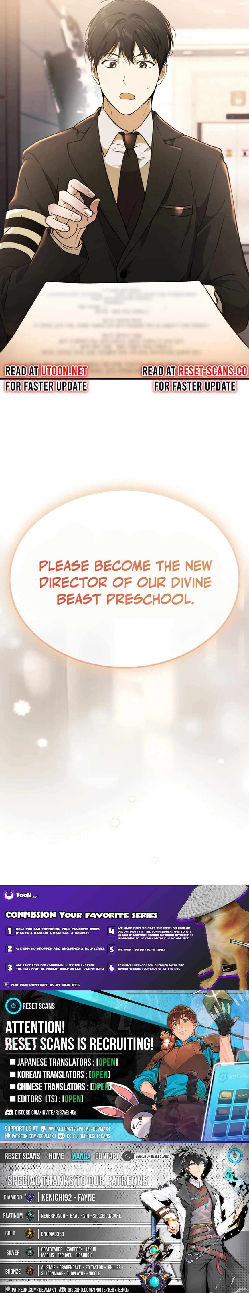 Read Kindergarten for Divine Beasts Manga Online