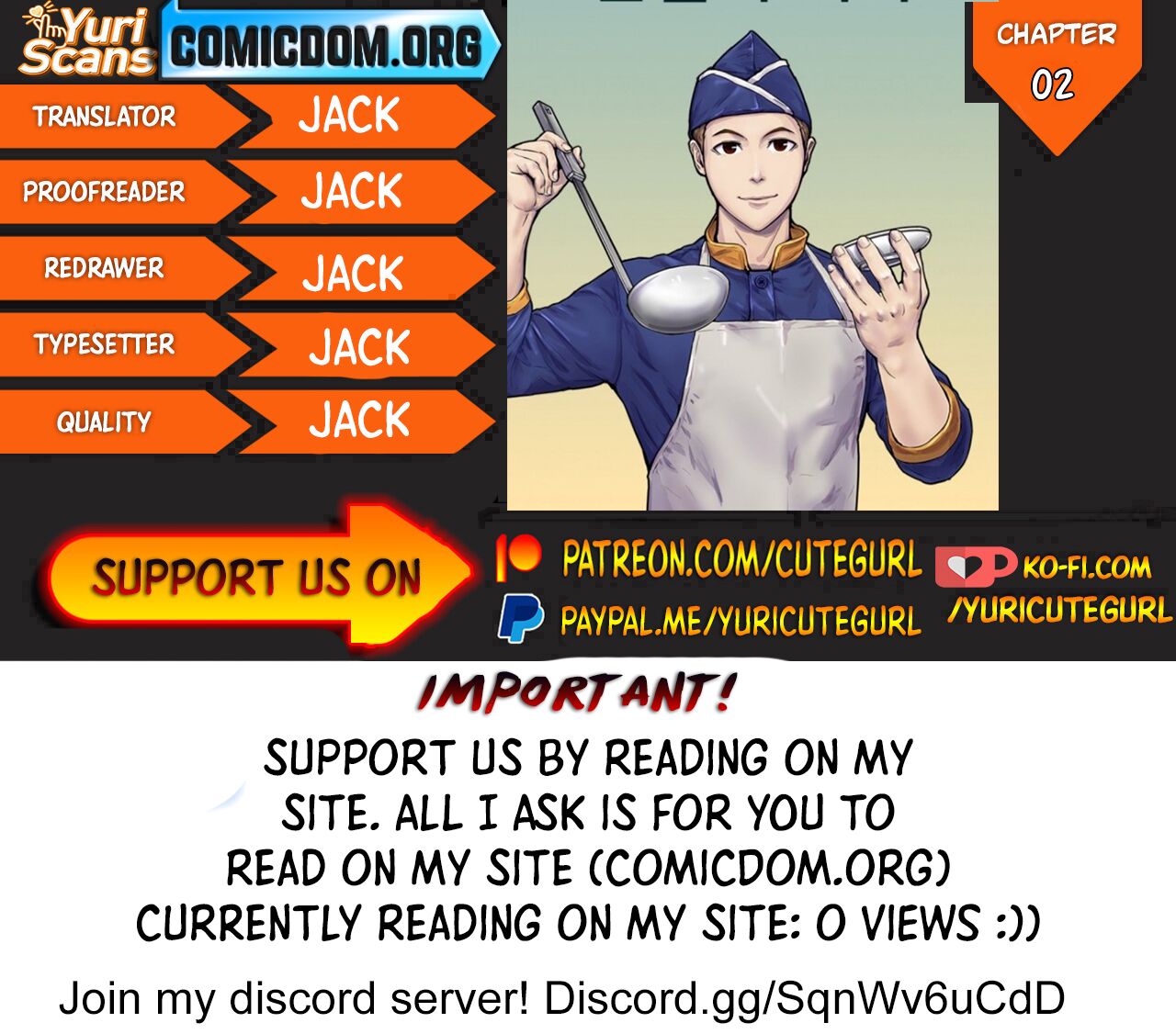 Read Kitchen Soldier Manga Online