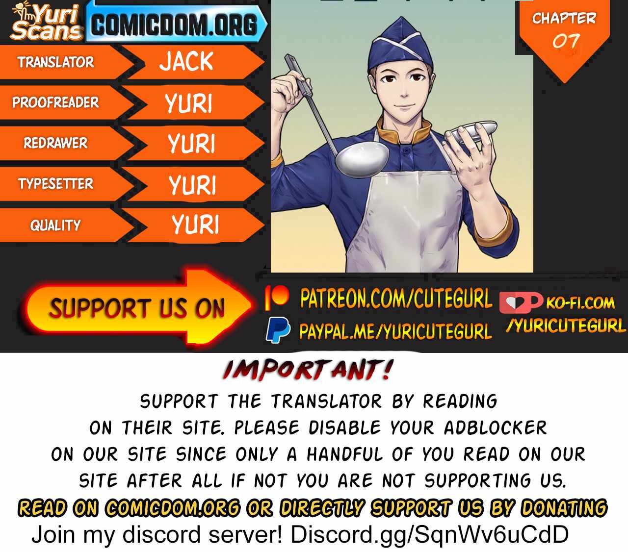 Read Kitchen Soldier Manga Online