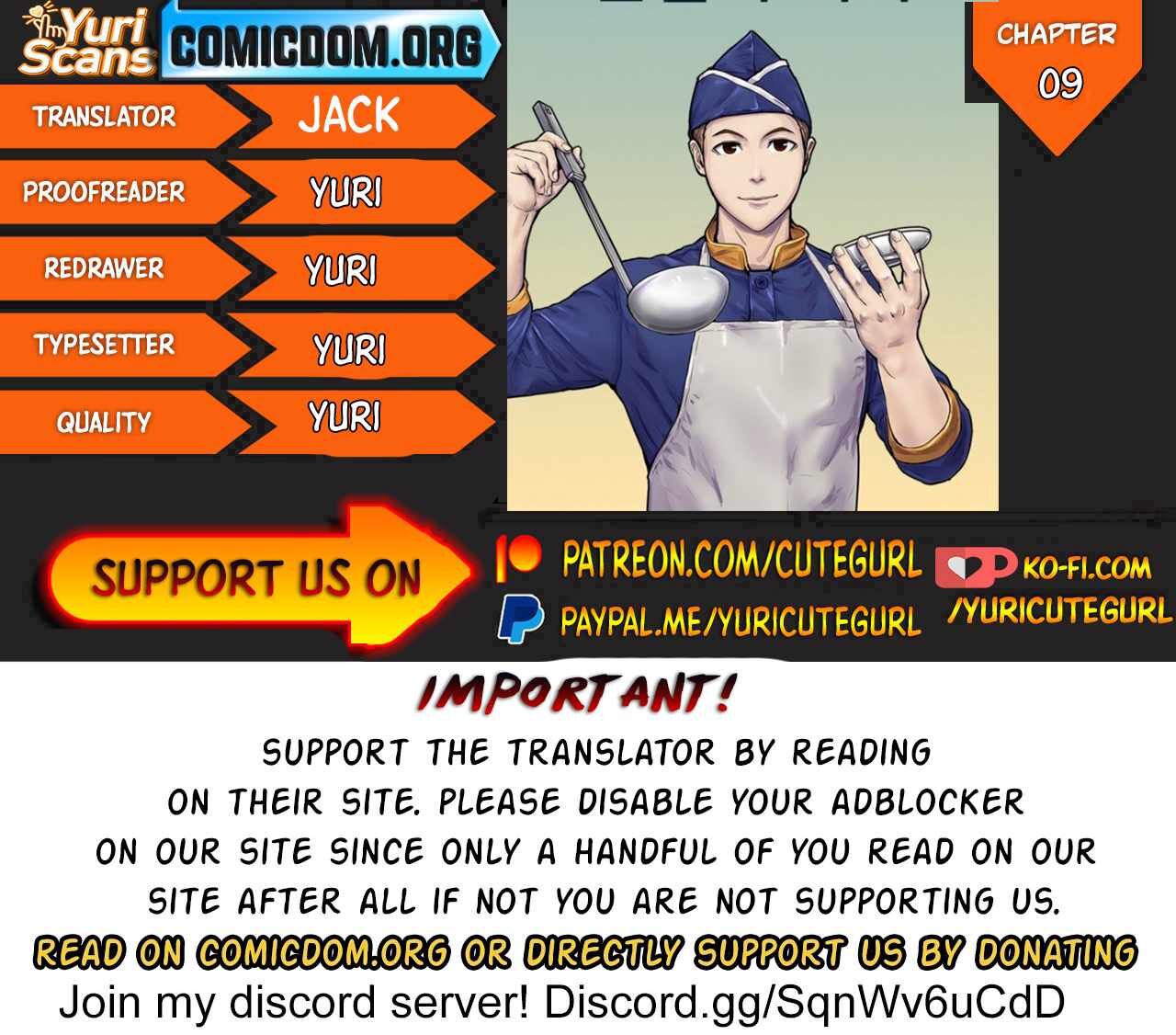 Read Kitchen Soldier Manga Online