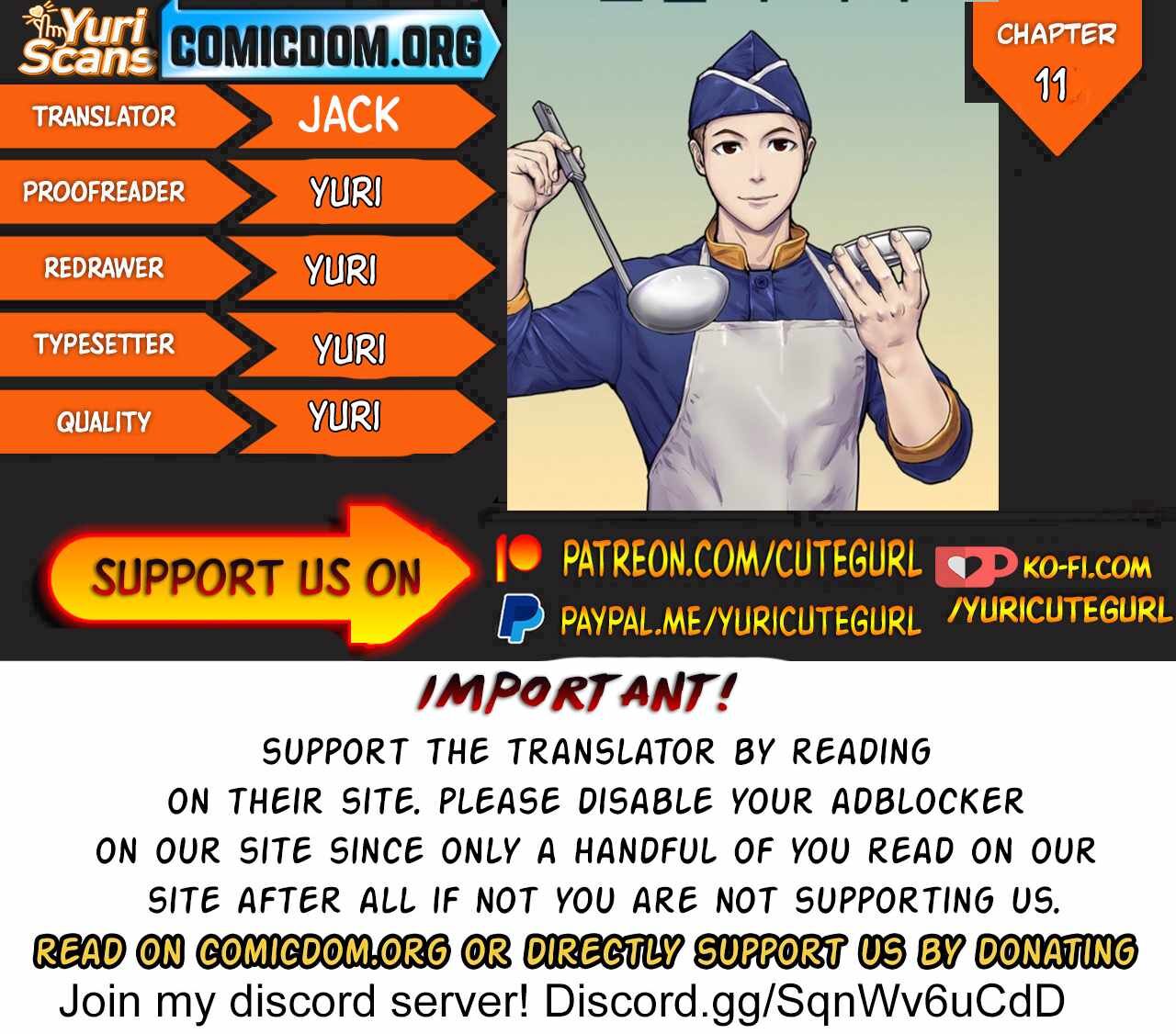 Read Kitchen Soldier Manga Online