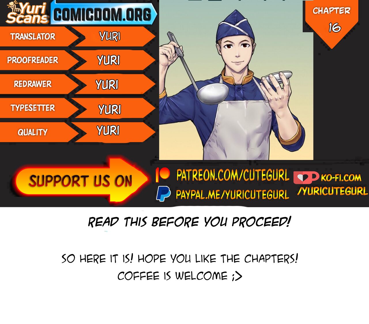 Read Kitchen Soldier Manga Online