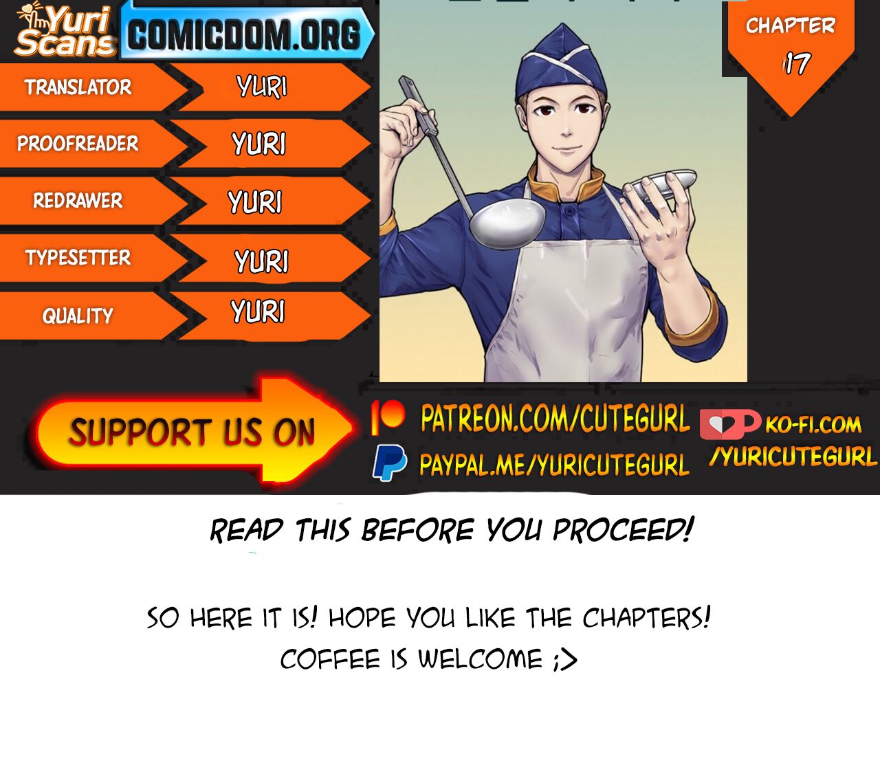 Read Kitchen Soldier Manga Online