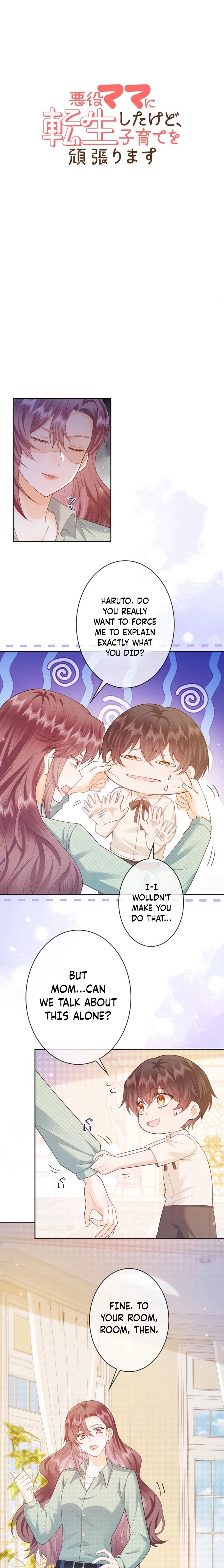 Read Reborn as the Villain Mom, but I'm Going to Be a Good Parent Manga Online