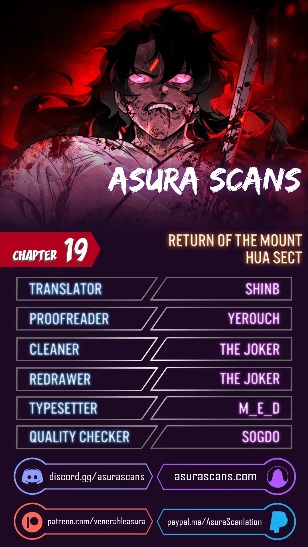 Read Return of the Mount Hua Sect Manga Online