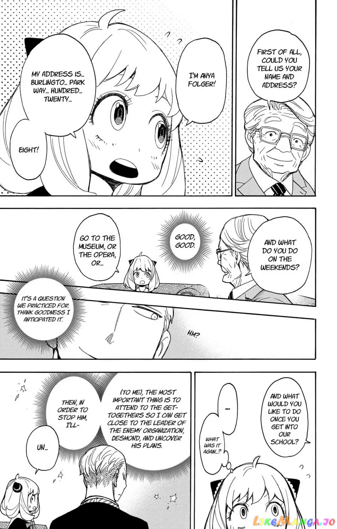 Read Spy X Family Manga Online